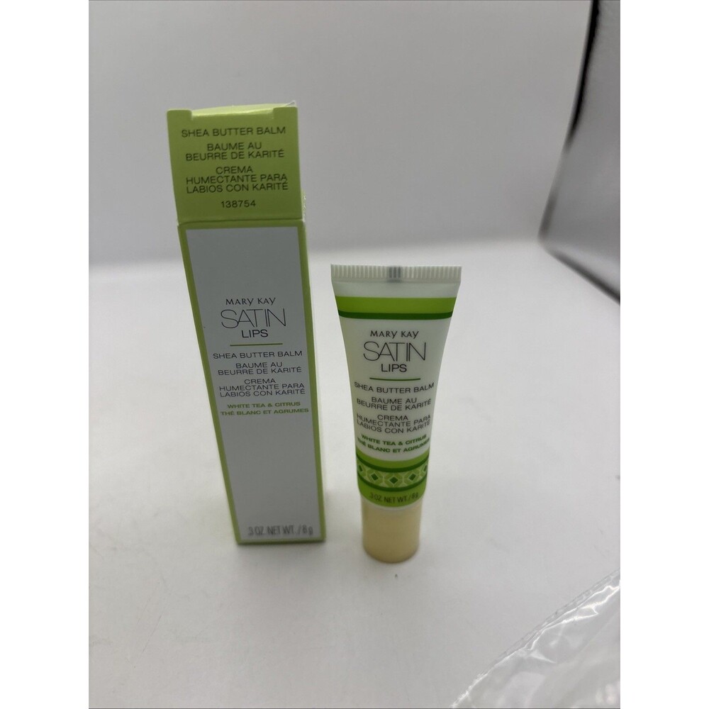 Mary Kay Satin White Tea and Citrus Lips Shea Butter Balm